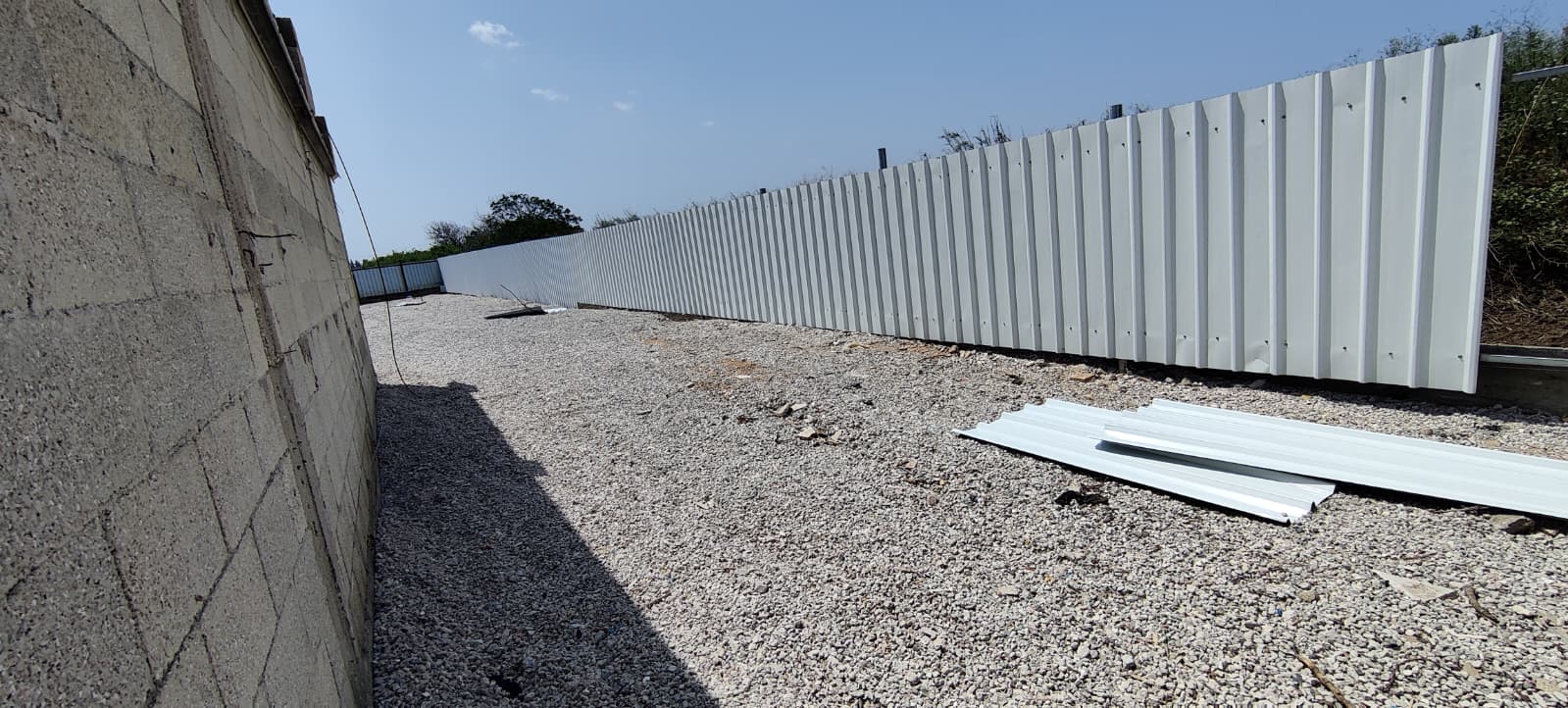 גדר פאנל מגלוונת